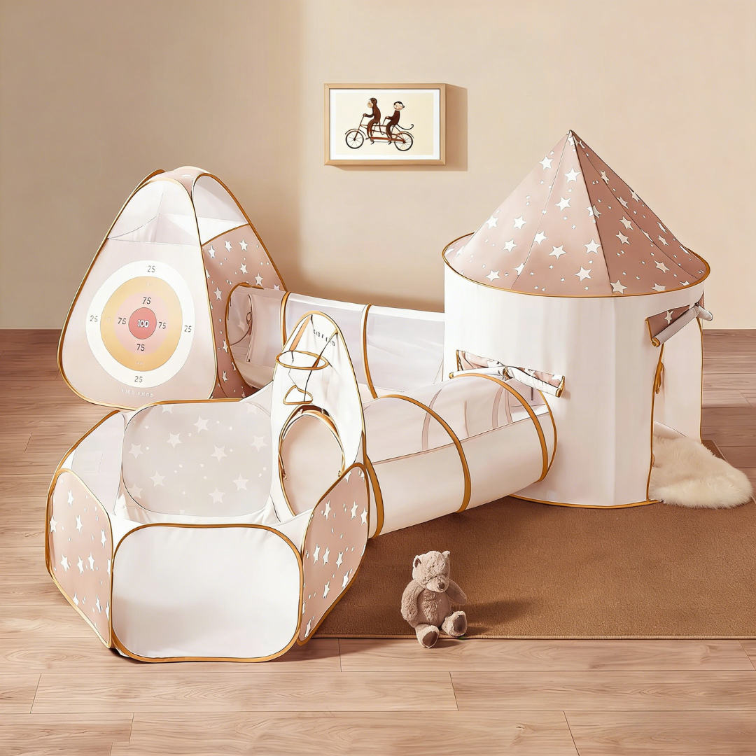 Tiny Land® Discovery 5-in-1 Play Tunnel With no Balls — Tiny Land
