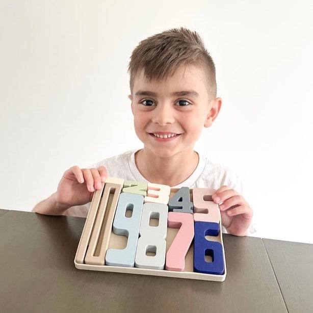 Wyatt Number Stacking Blocks — Calla and Friends