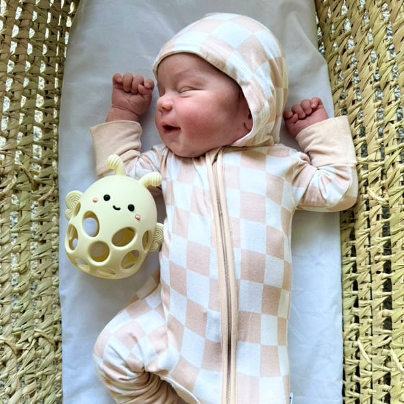 Garden Party Collection - Honey Bee Teether — Calla and Friends