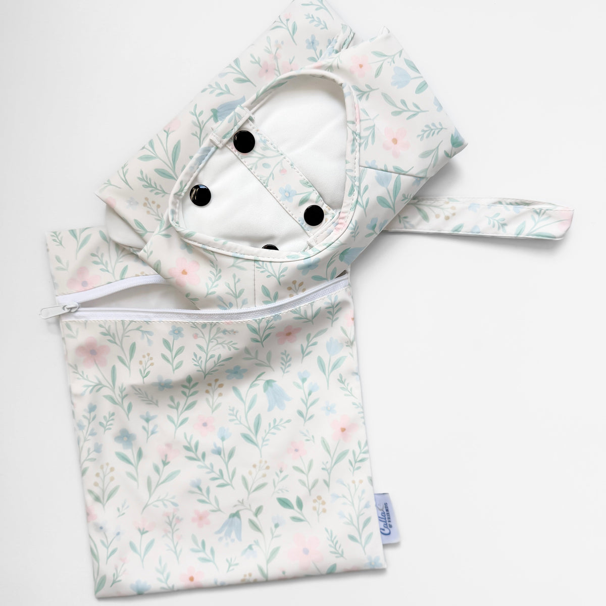 The Grayson Long Sleeve Bib - Wildflower Dreams — Calla and Friends