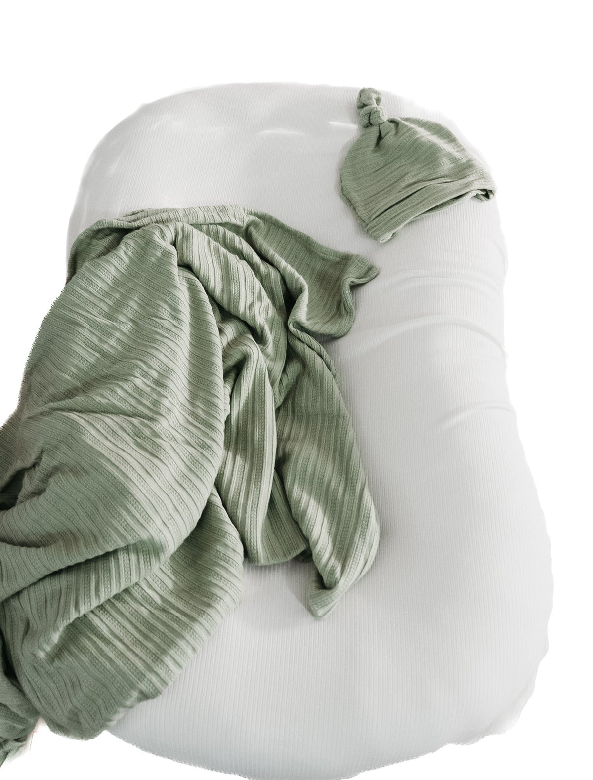 Pearl Ribbed Baby Lounger Cover — Little Mae & Co