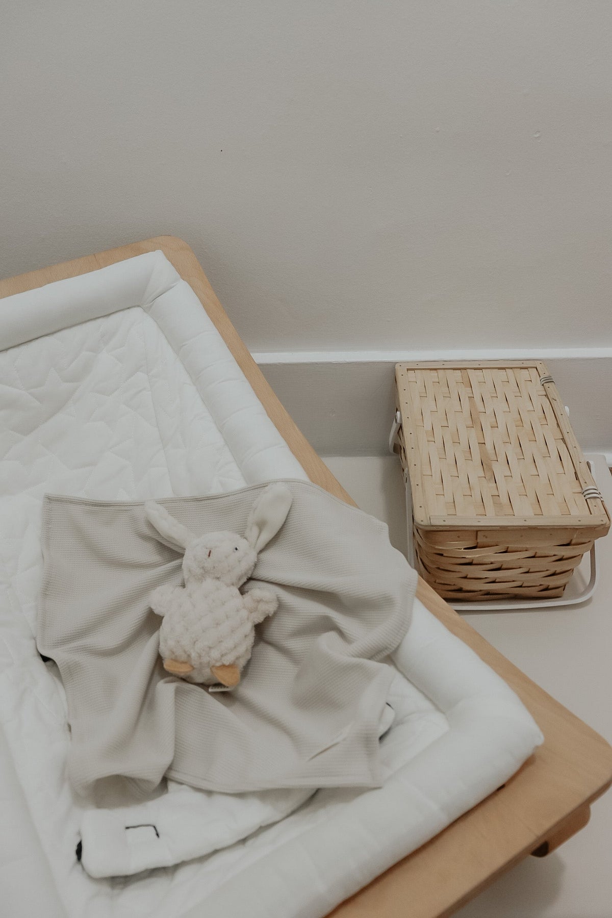 Coco Ivory Waffle Knit Blanket — Little Mae & Co