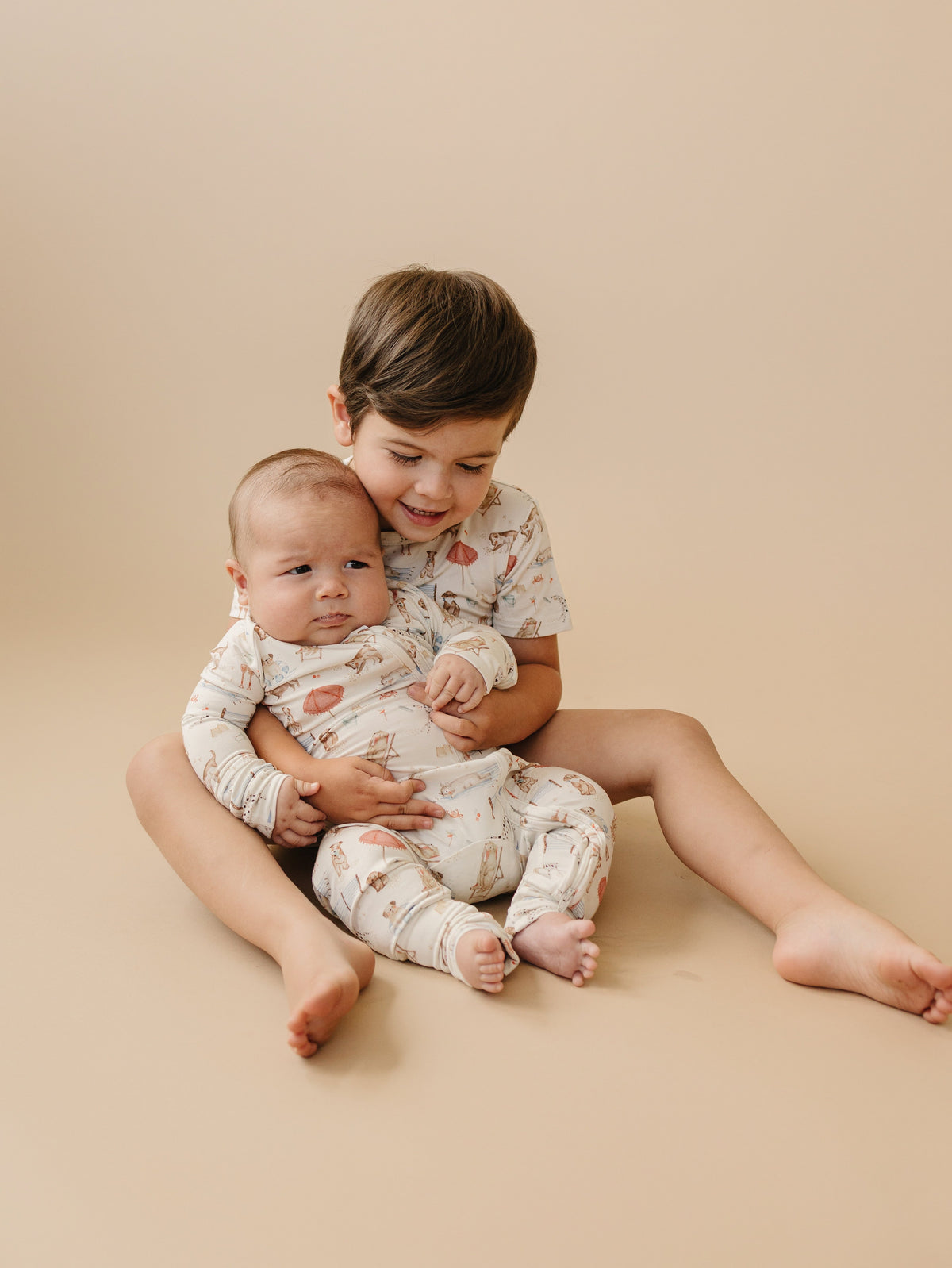Beach Pawty 2pc Bamboo Pajamas — Little Joy Co.