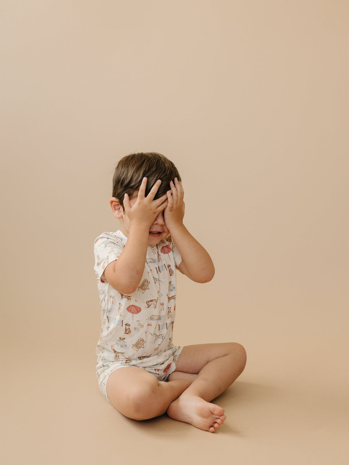 Beach Pawty 2pc Bamboo Pajamas — Little Joy Co.