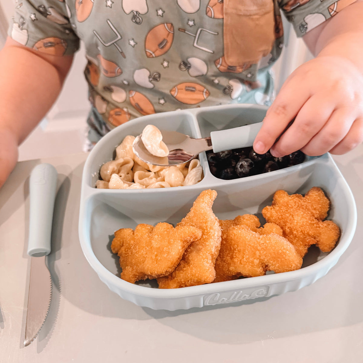 The Maddie Big Kid Plate — Calla and Friends