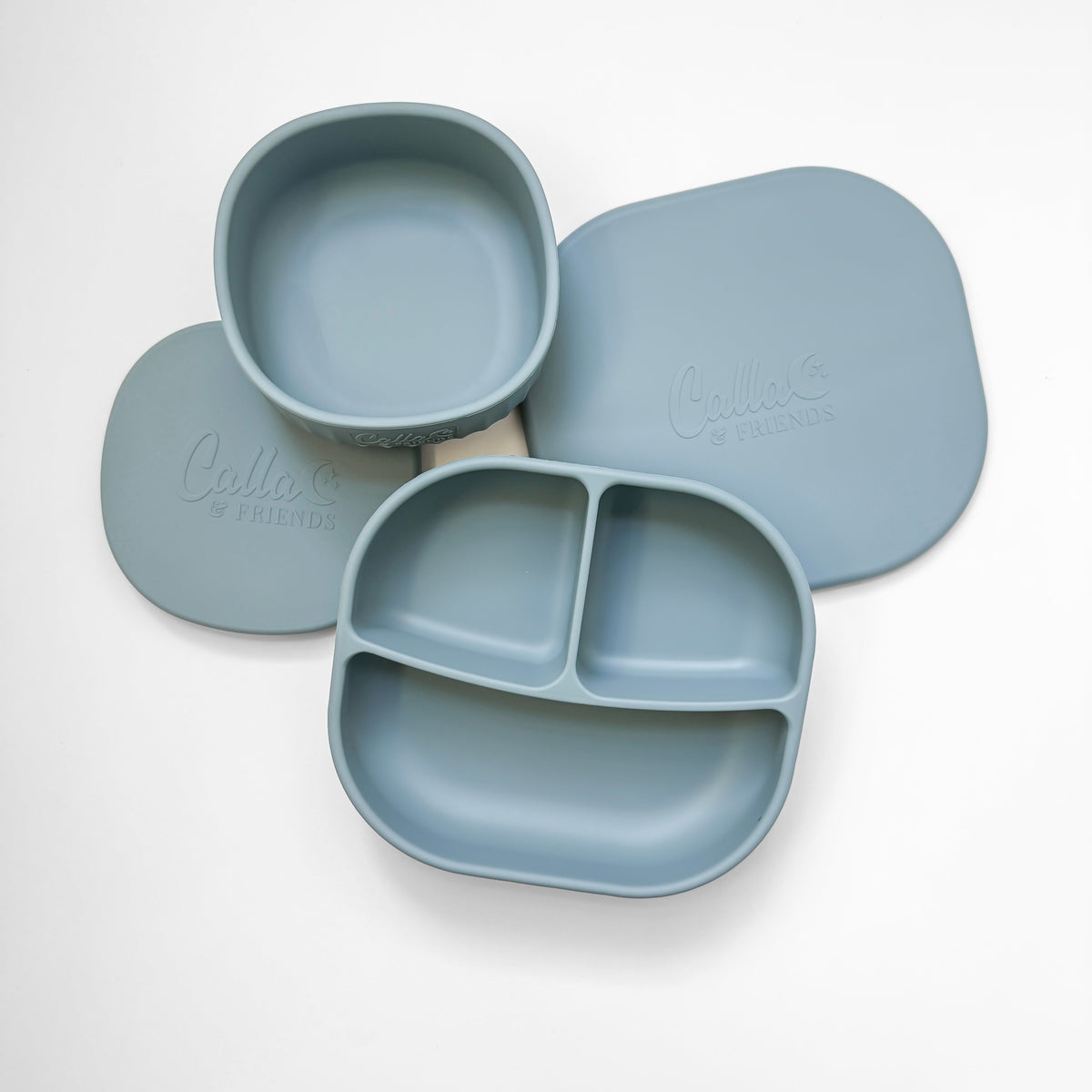 The Maddie Big Kid Plate — Calla and Friends