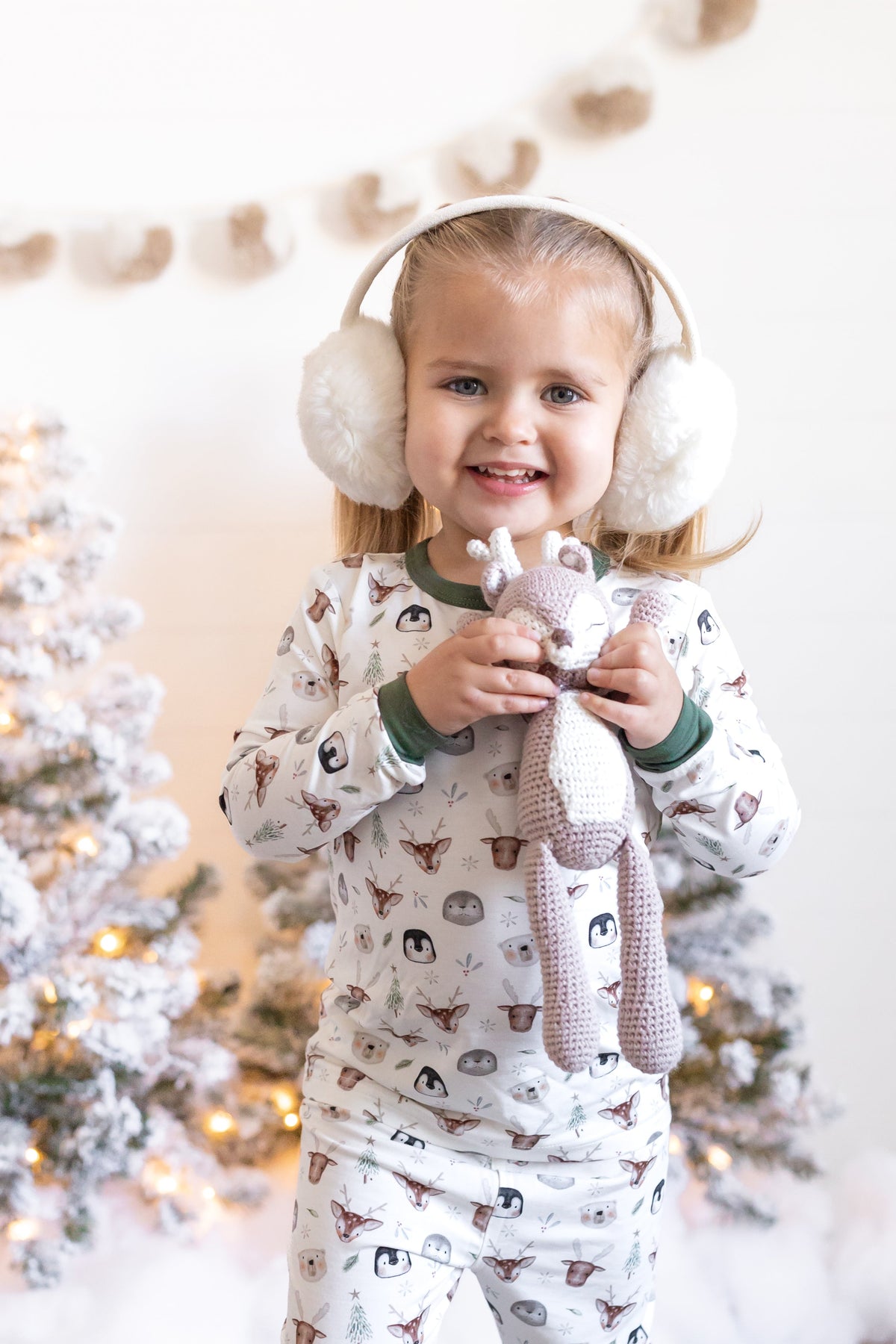 North Pole Pals 2pc Bamboo Pajamas — Little Joy Co.