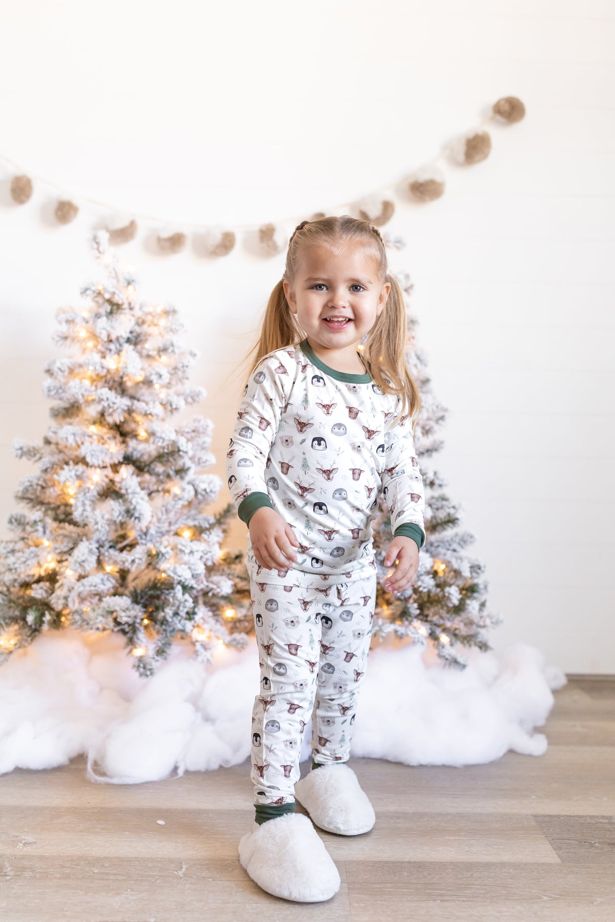 North Pole Pals 2pc Bamboo Pajamas — Little Joy Co.