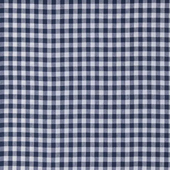 Navy Blue Gingham Crib Sheet — Little Mae & Co