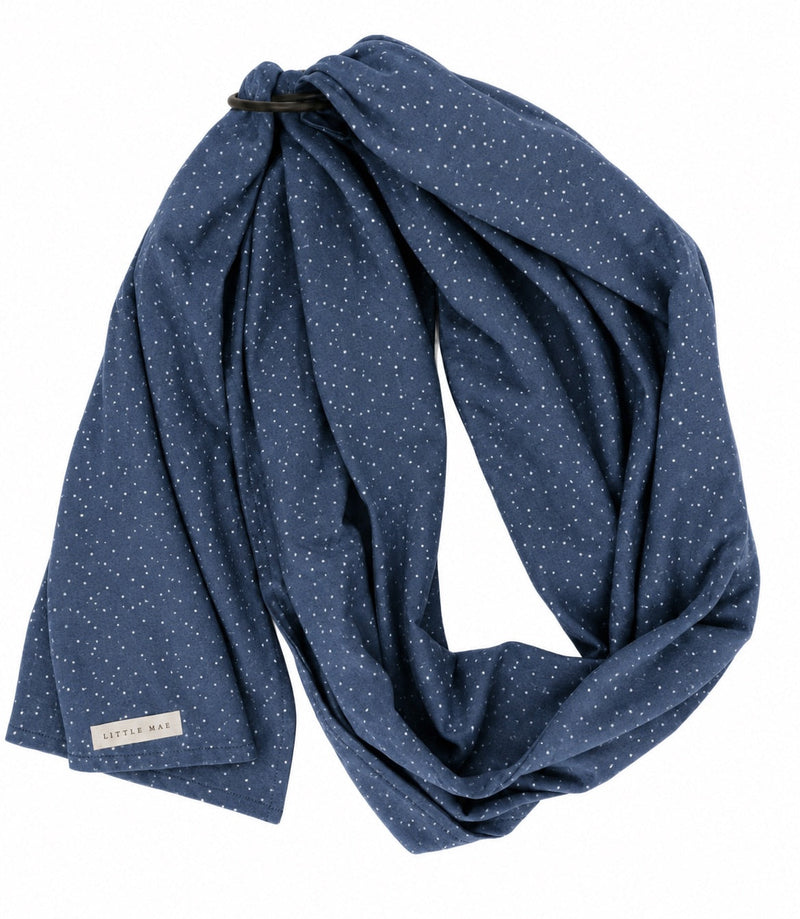 Denim Dot Sling Carrier — Little Mae & Co