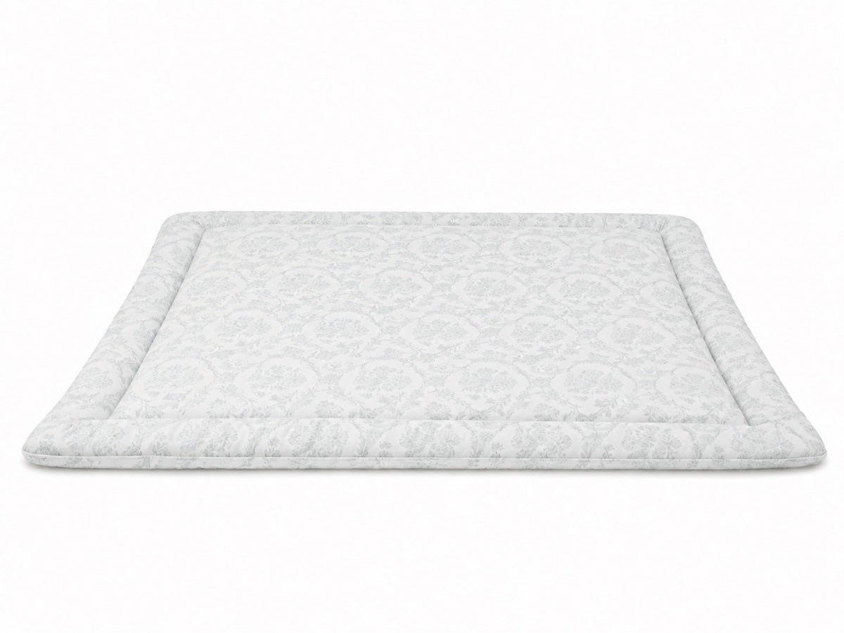 Sage Green Chinoiserie Padded Baby Play Mat — Little Mae & Co