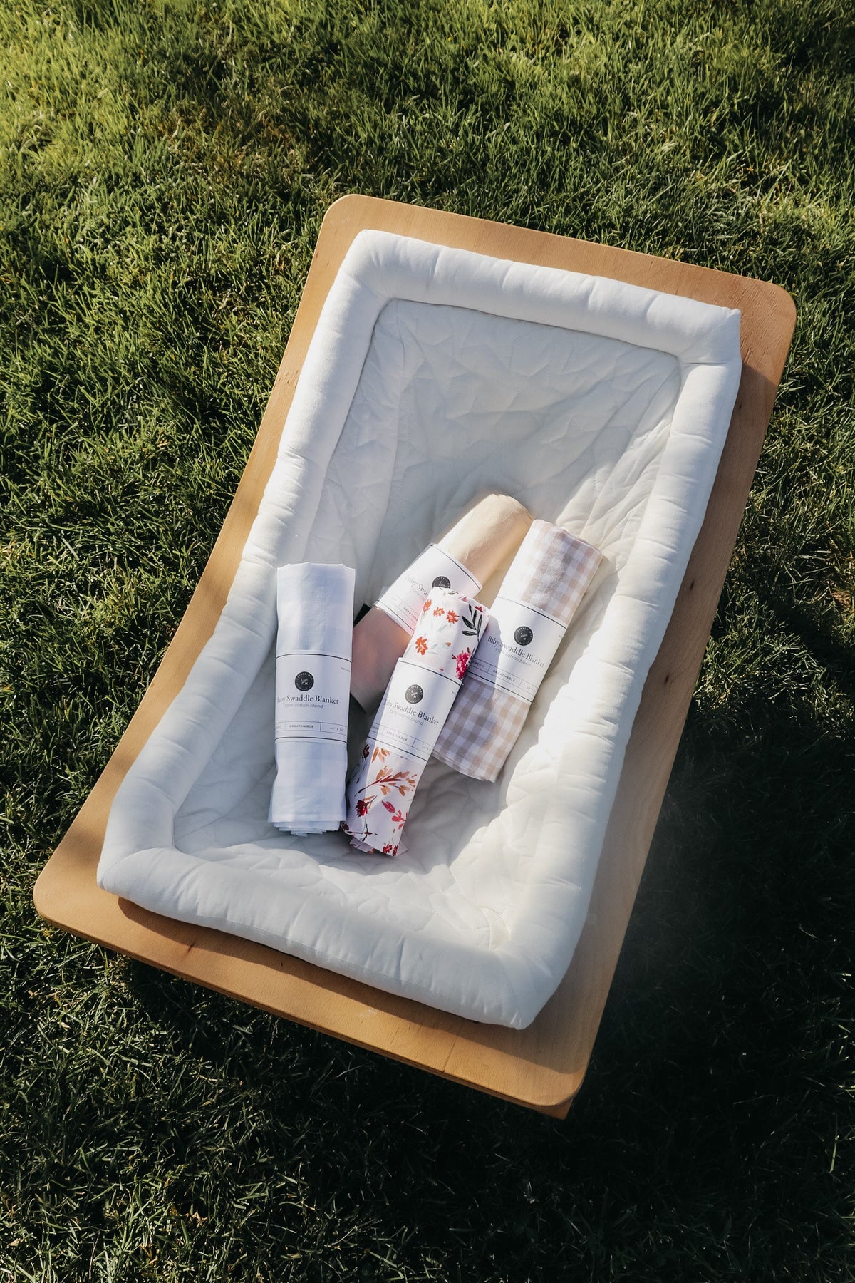 Haven Ghingham Blanket — Little Mae & Co