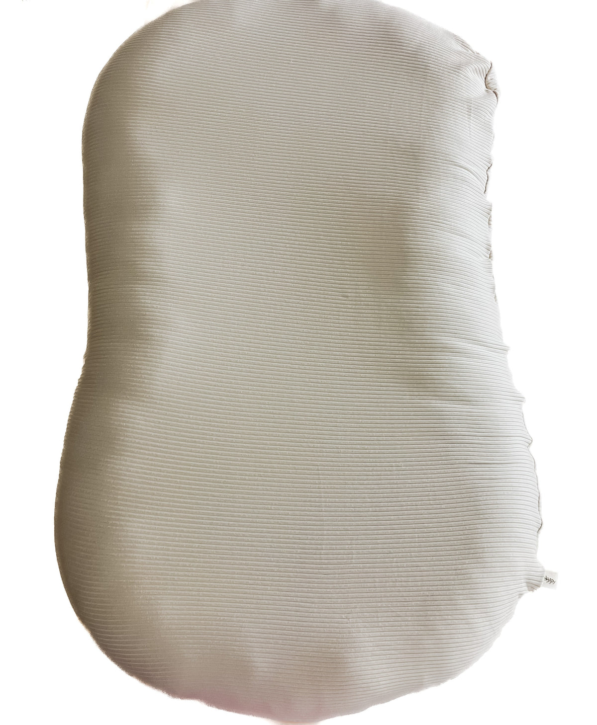 Oat Ribbed Baby Lounger Cover — Little Mae & Co