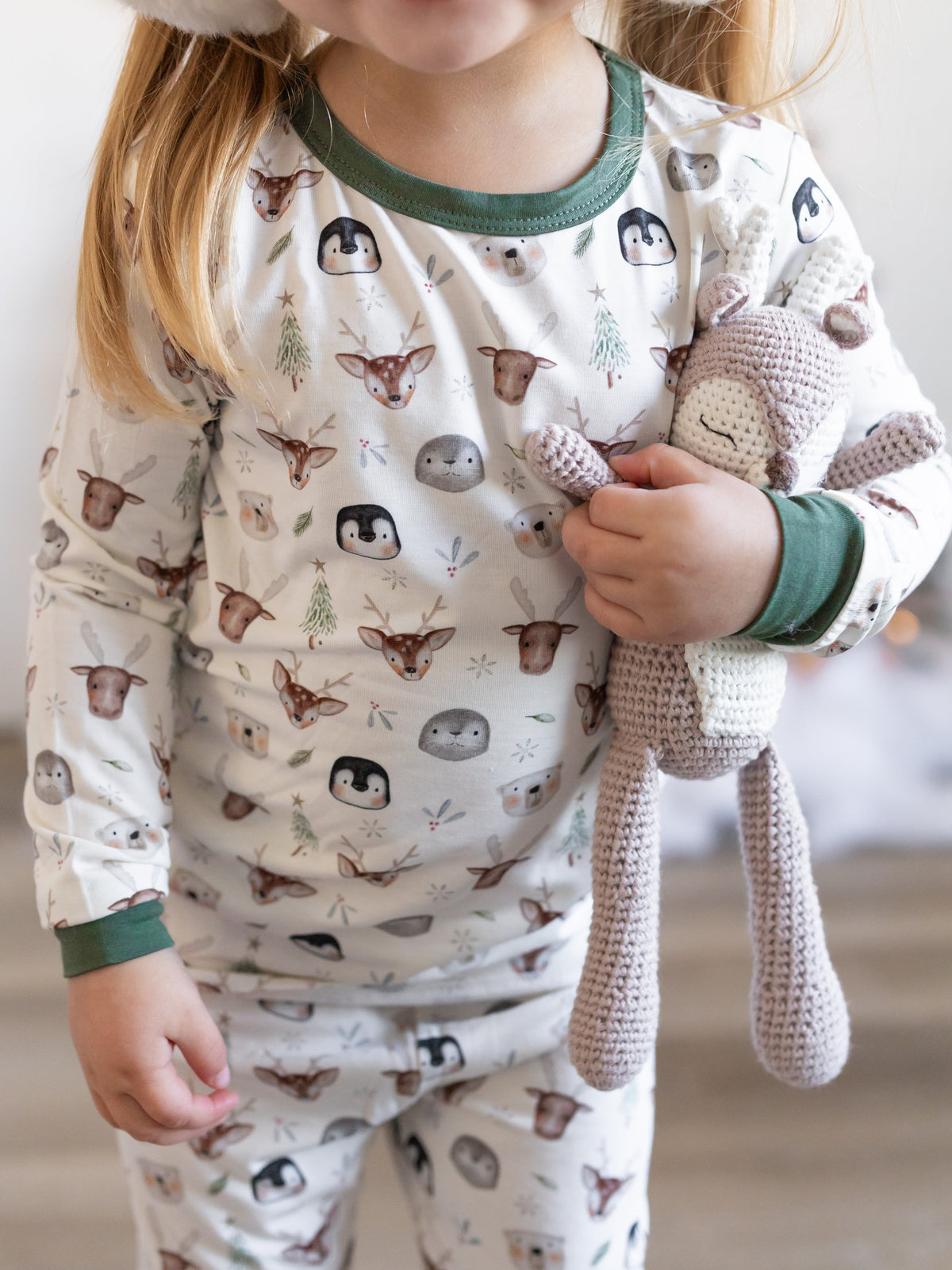 North Pole Pals 2pc Bamboo Pajamas — Little Joy Co.