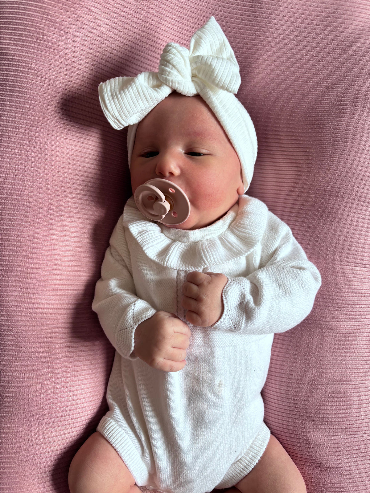 Peony Pink Baby Lounger Cover — Little Mae & Co