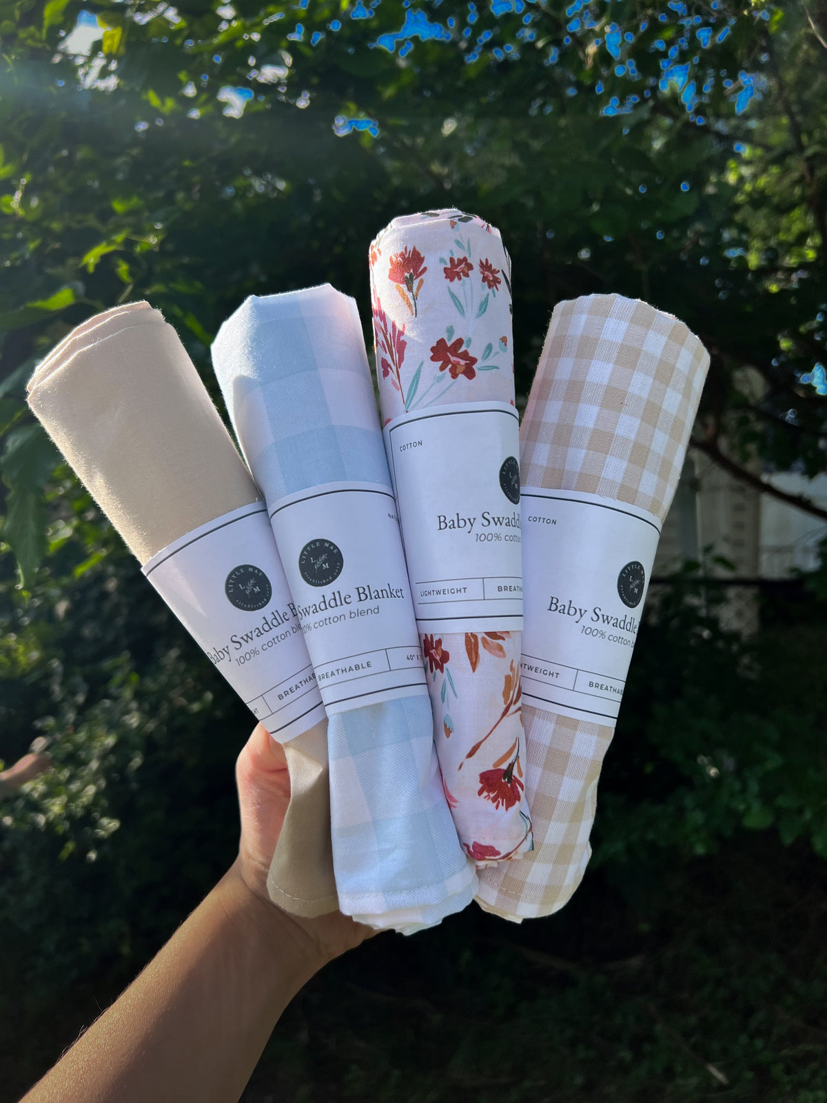 Haven Ghingham Blanket — Little Mae & Co