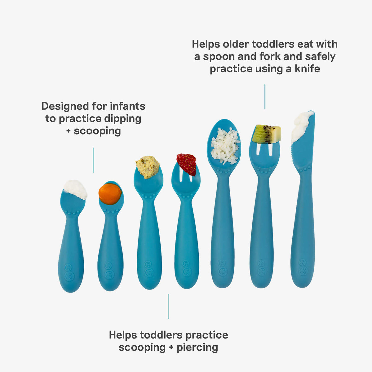 Developmental Utensil Set — ezpz