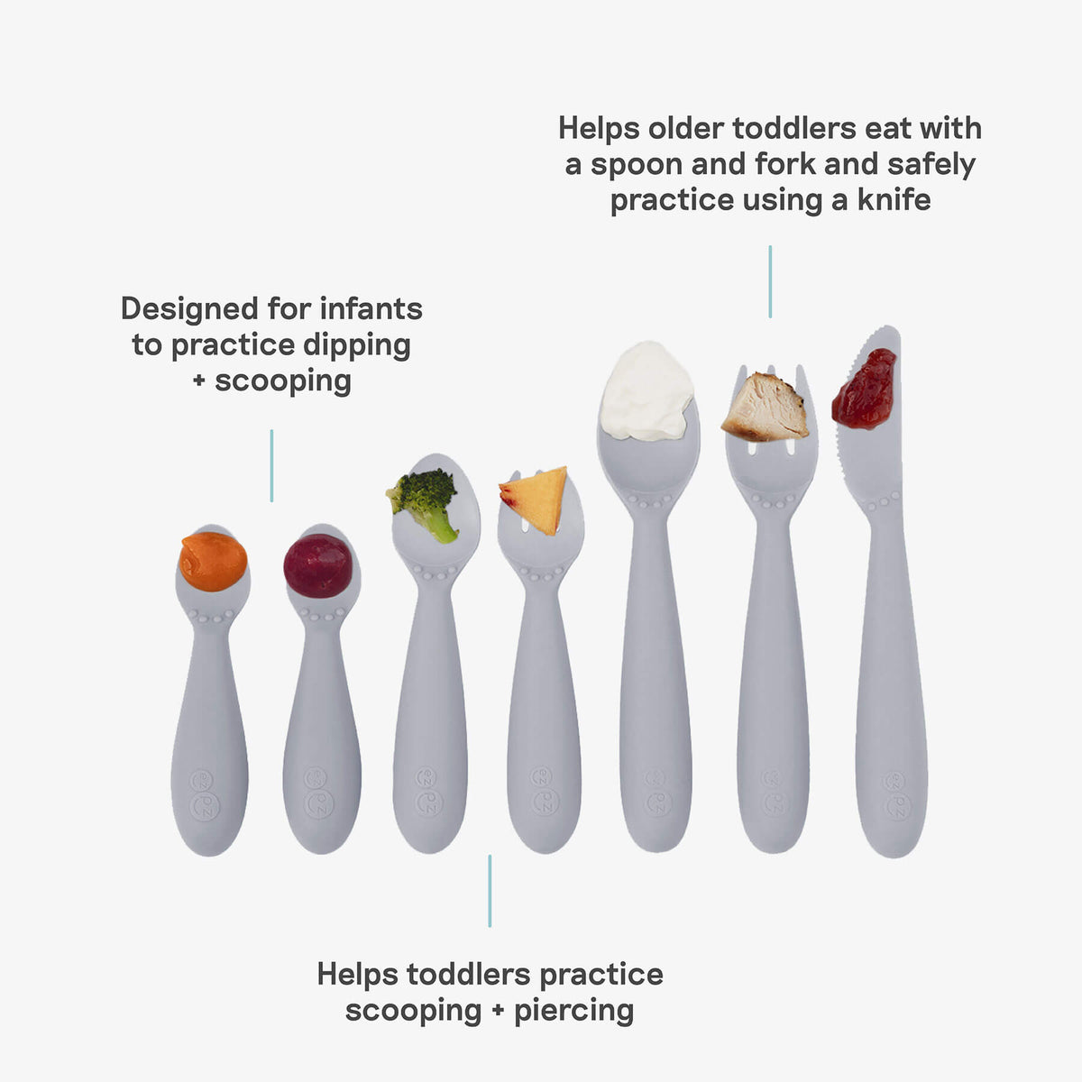 Developmental Utensil Set — ezpz