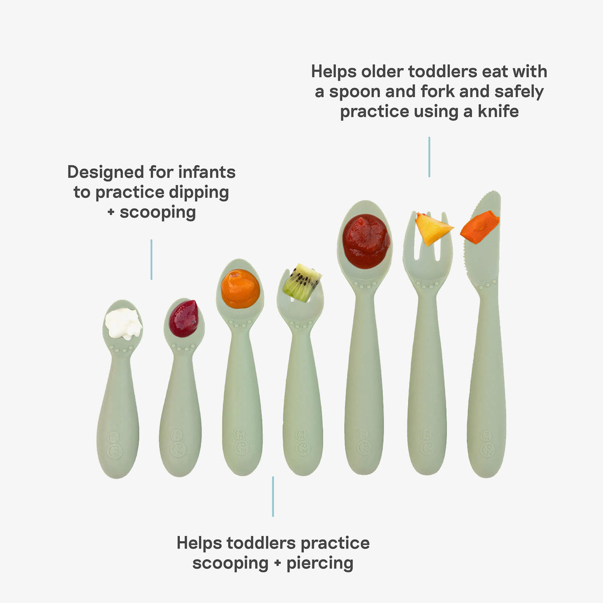 Developmental Utensil Set — ezpz