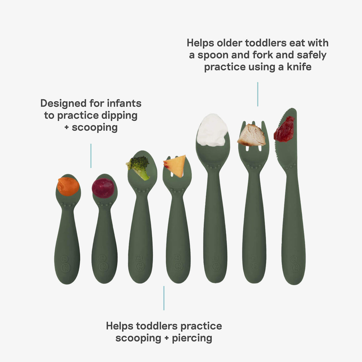 Developmental Utensil Set — ezpz