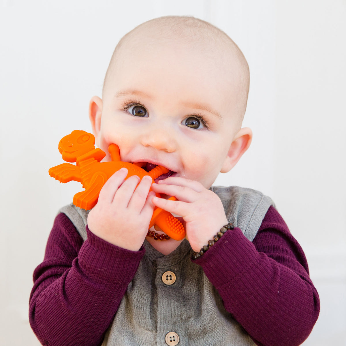 Dibly the Dino-Sore-No-More - Orange — Bambeado