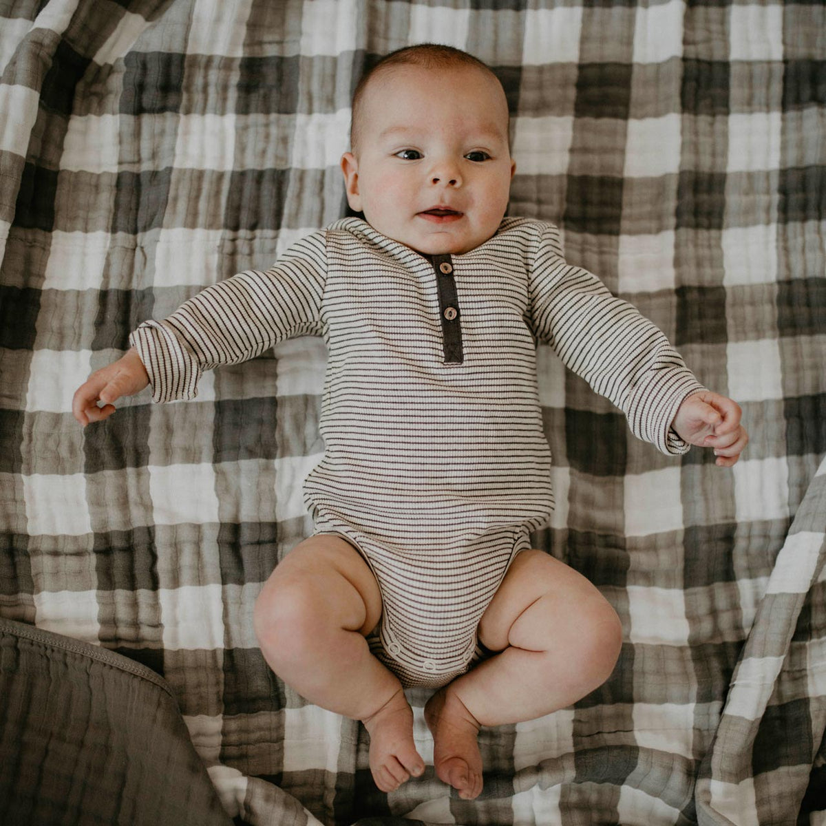 Gray Buffalo Quilt — Parker Baby Co.