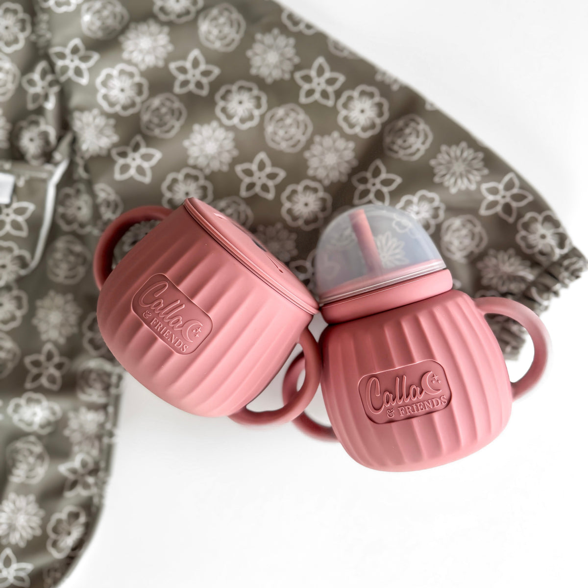 The Grayson Long Sleeve Bib - Blossom — Calla and Friends