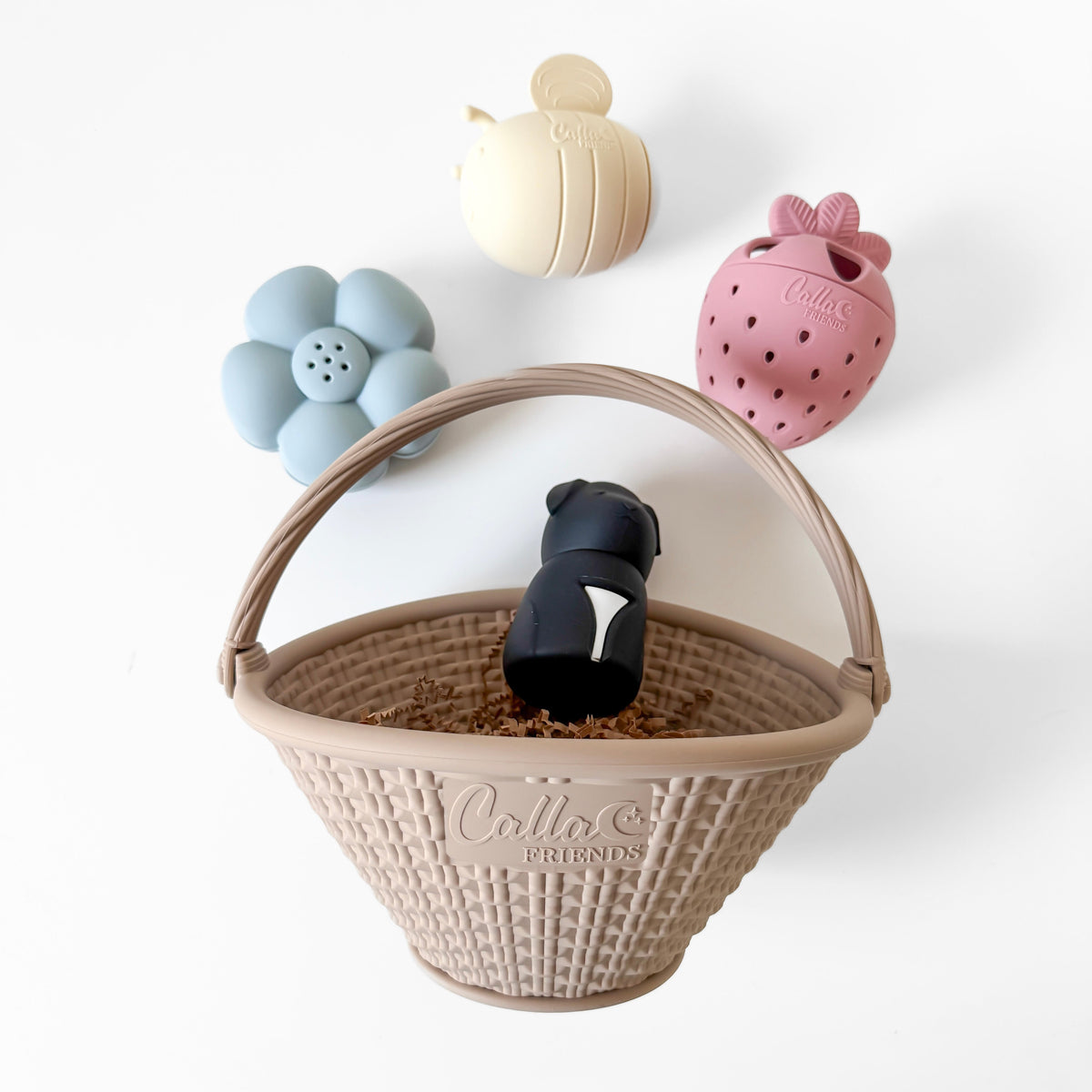 Strawberry Patch Bath Toys — Calla and Friends