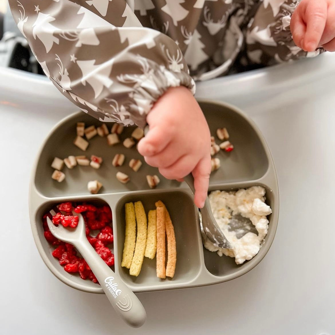 4 Section Suction Plate — Calla and Friends