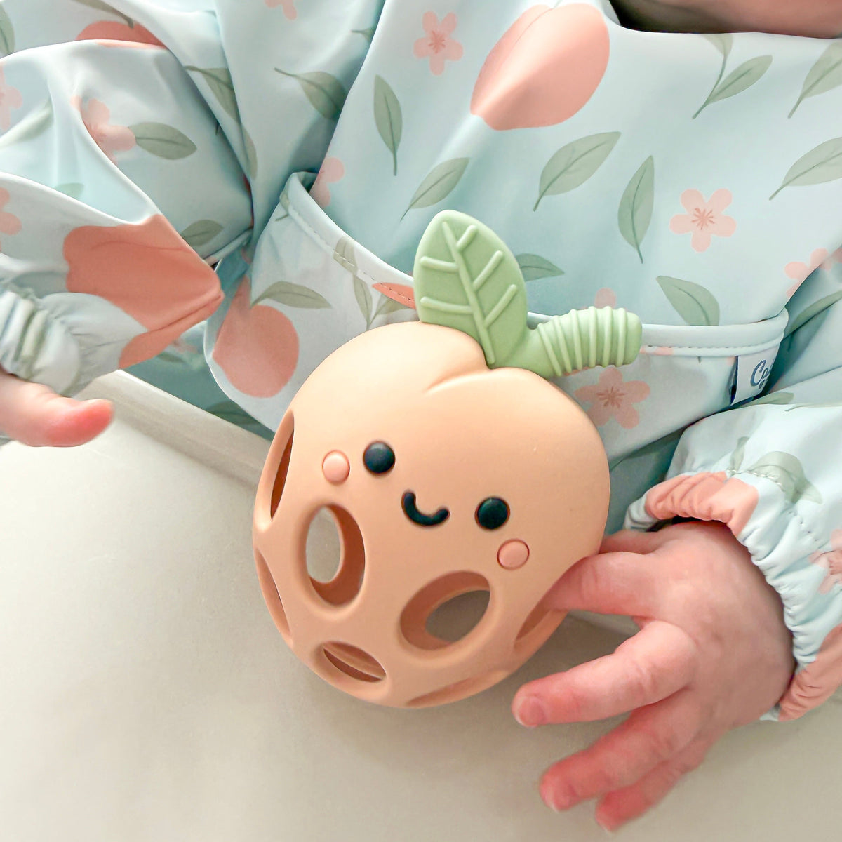 Piper the Peach Blossom Teether — Calla and Friends