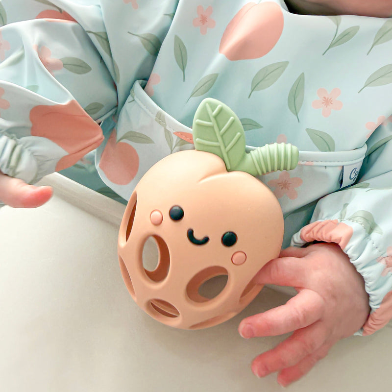 Piper the Peach Blossom Teether — Calla and Friends