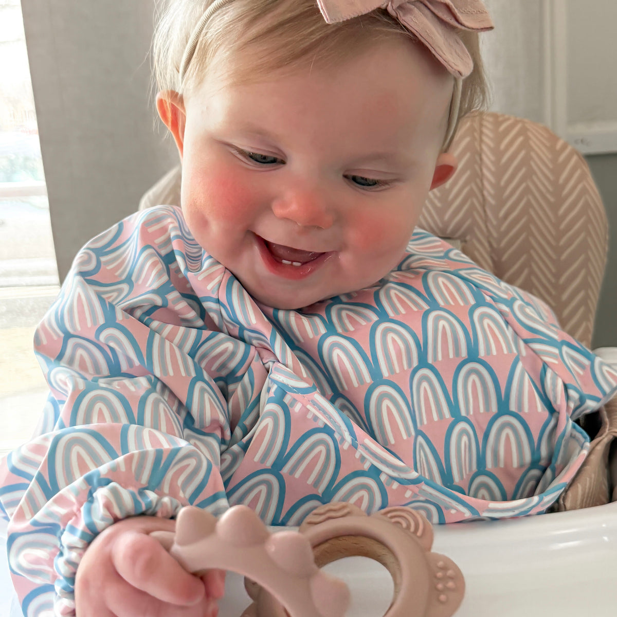 Garden Party Teether Collection - Silicone & Beechwood Flower — Calla and Friends