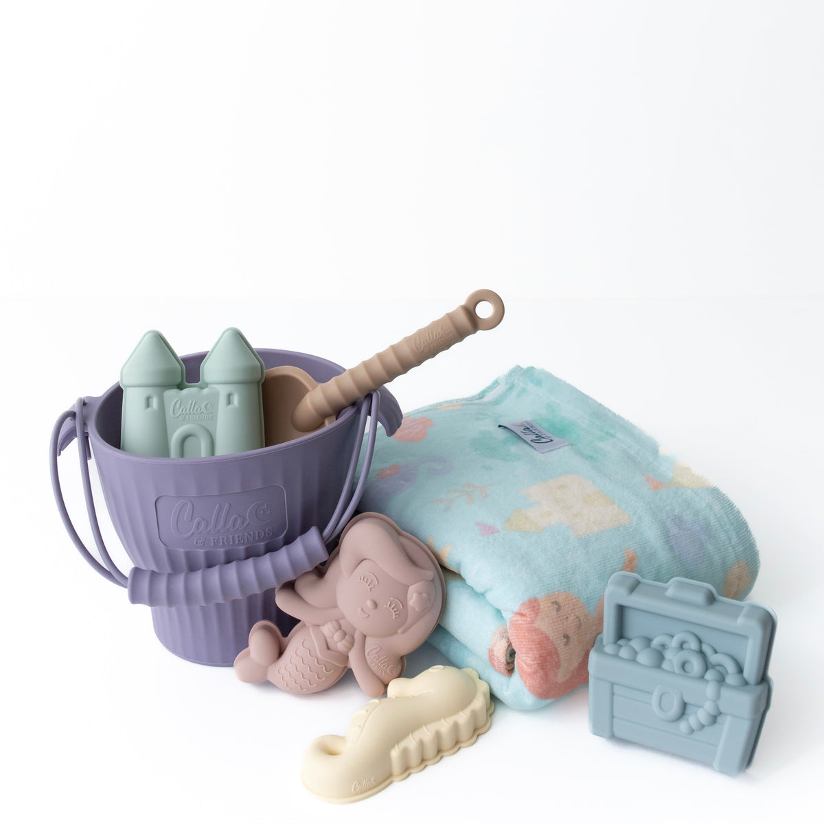 Mermaid's Cove Silicone Beach Toy Set — Calla and Friends