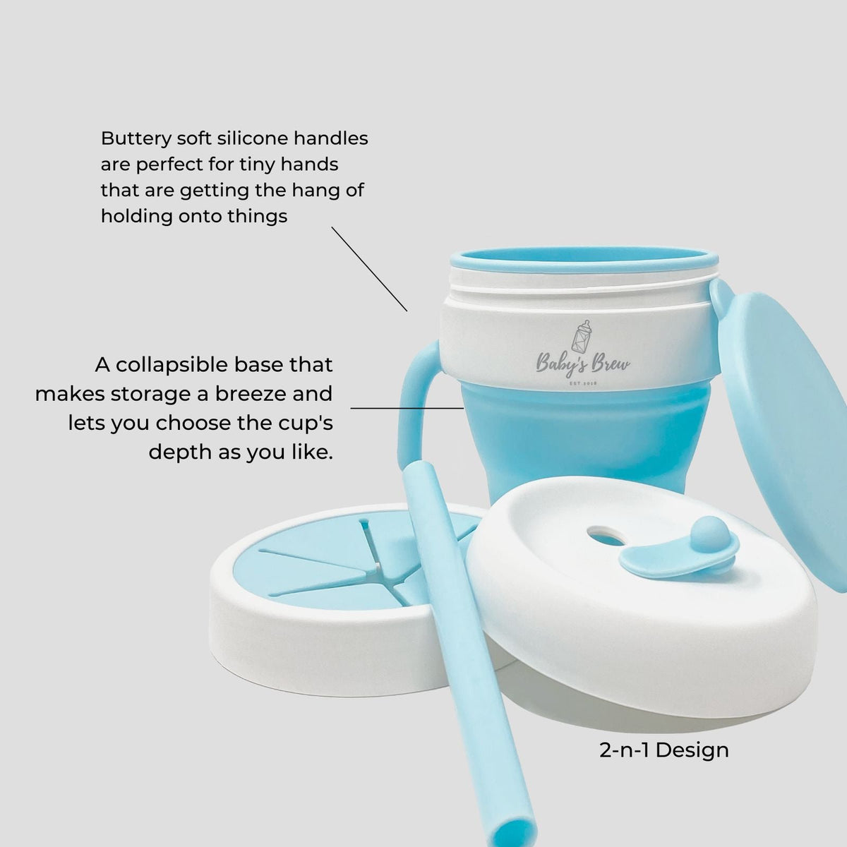 2 In 1 Snack Cups — The Baby's Brew