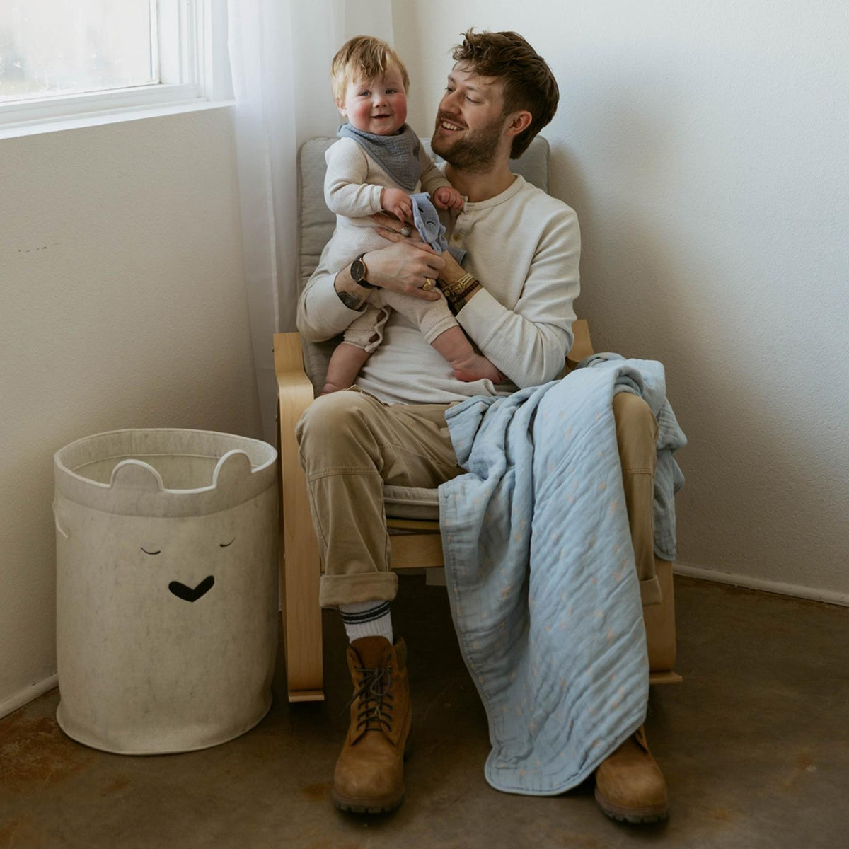 Bear Felt Laundry Hamper — Parker Baby Co.