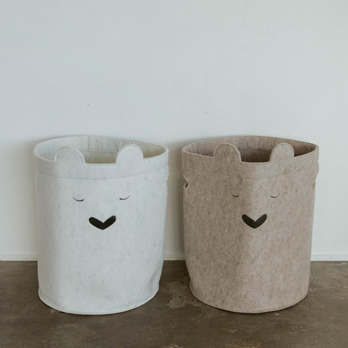 Bear Felt Laundry Hamper — Parker Baby Co.