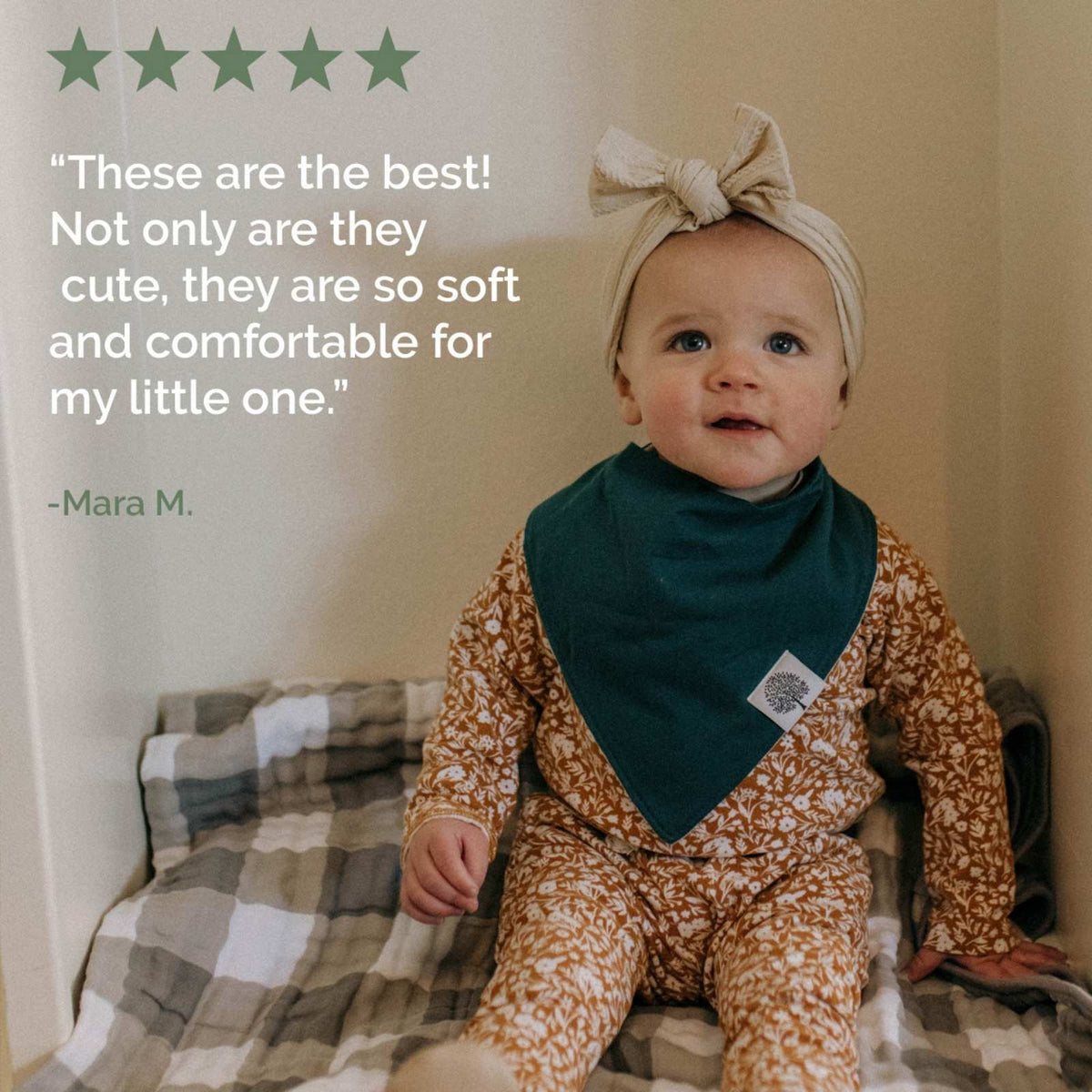 Dune Bandana Bib Set (8 pack) — Parker Baby Co.
