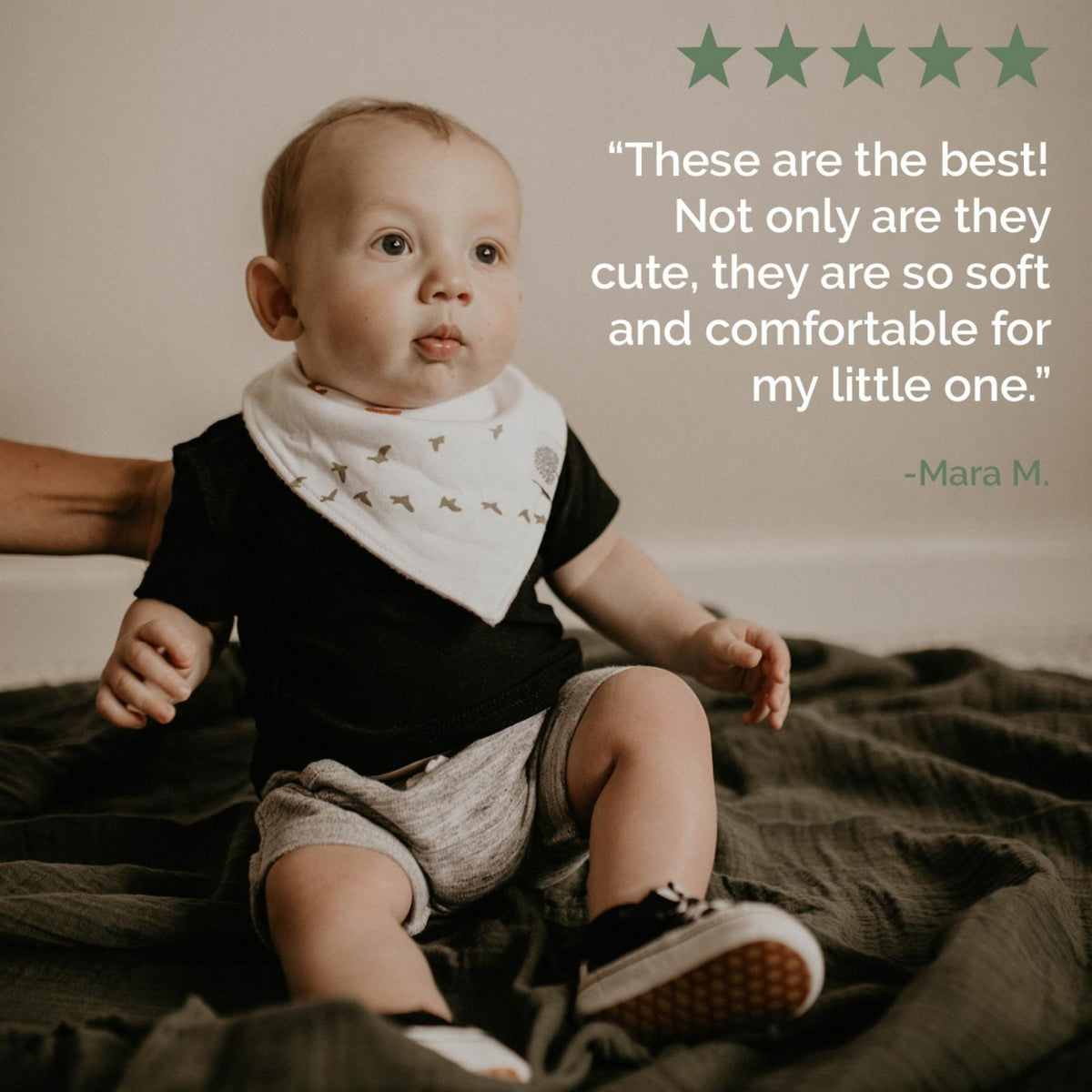 Parker Bandana Bib Set — Parker Baby Co.