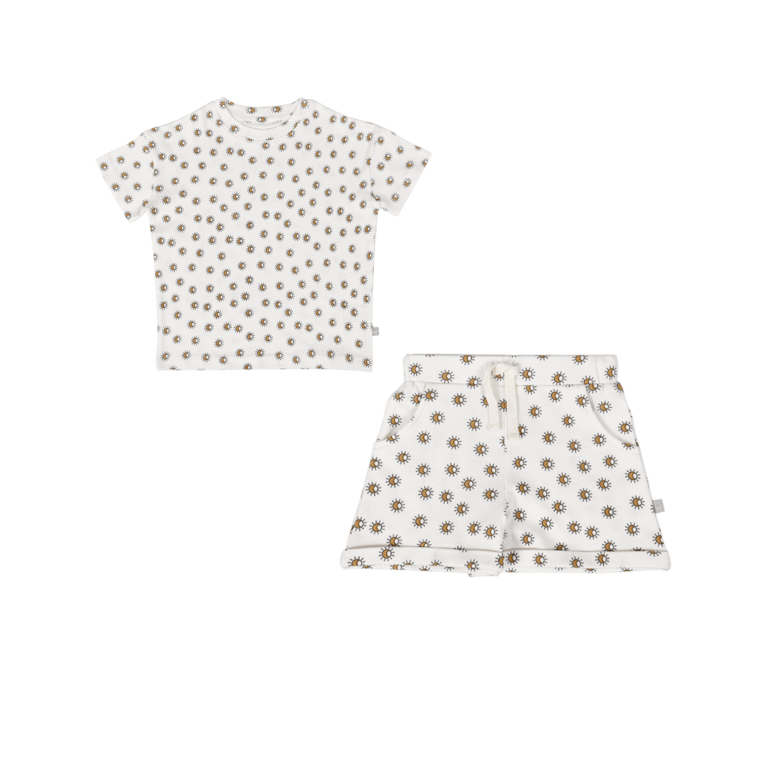 shirt & short set | sun ray — Finn + Emma