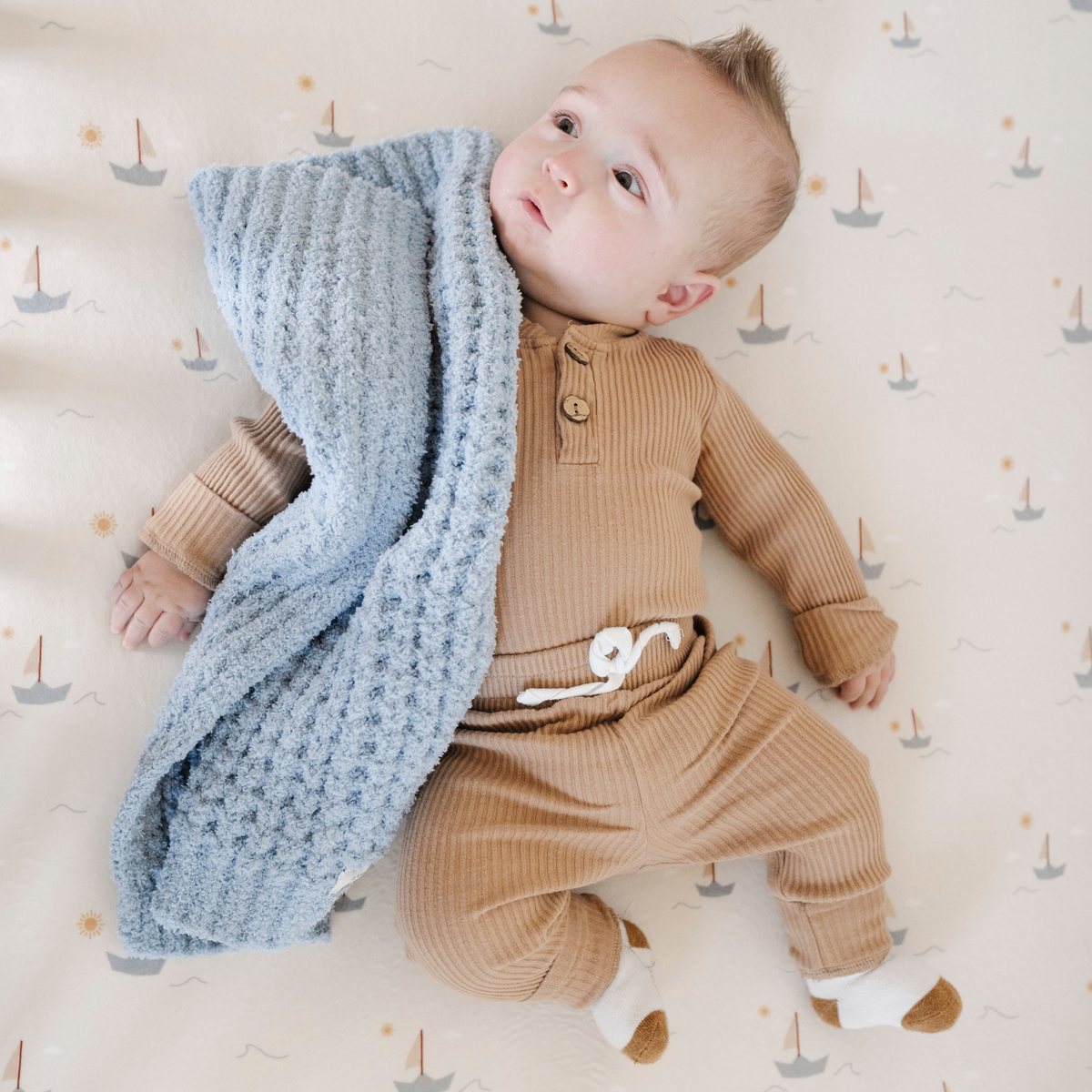 Waffle Knit Mini Blankets — Saranoni