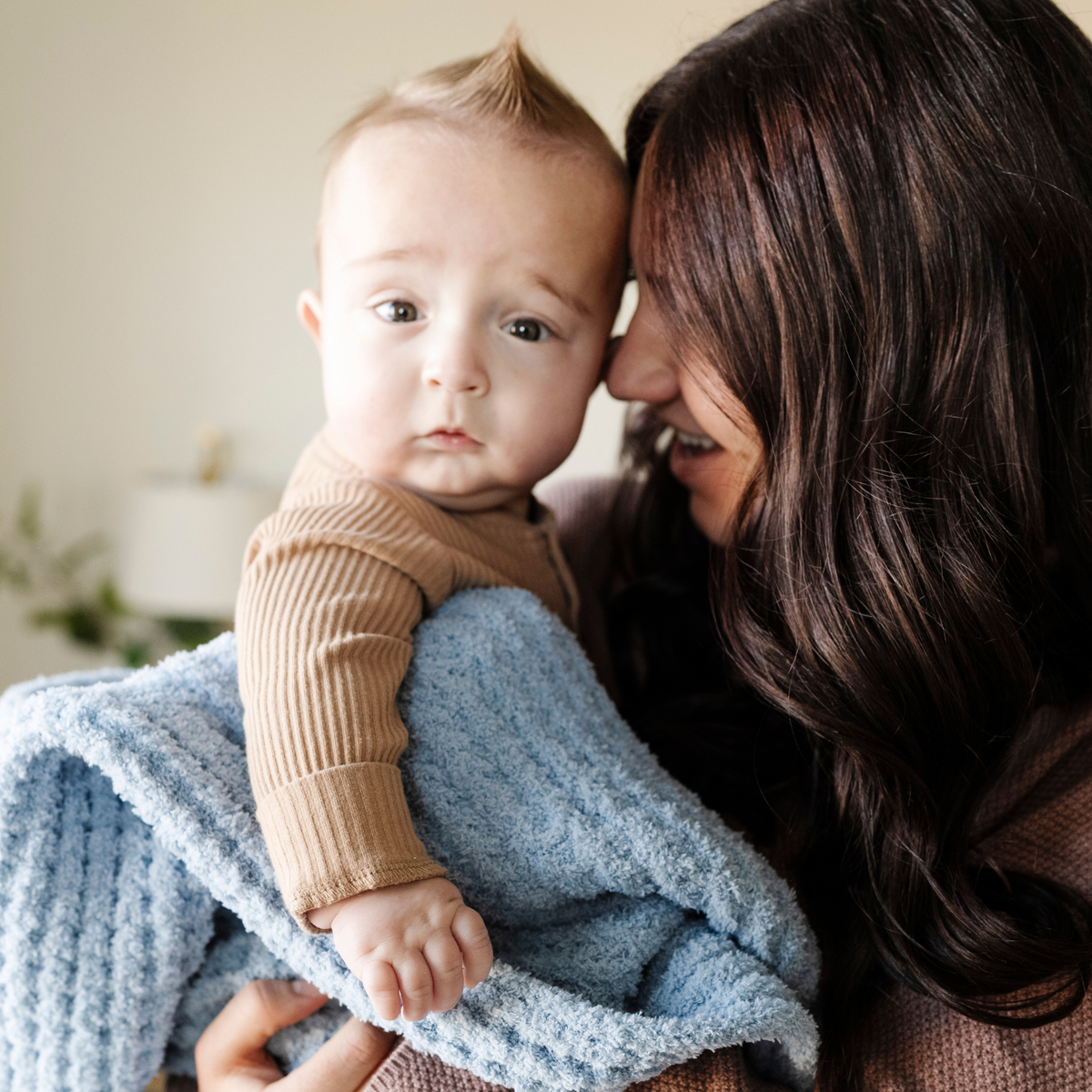 Waffle Knit Receiving Blankets — Saranoni