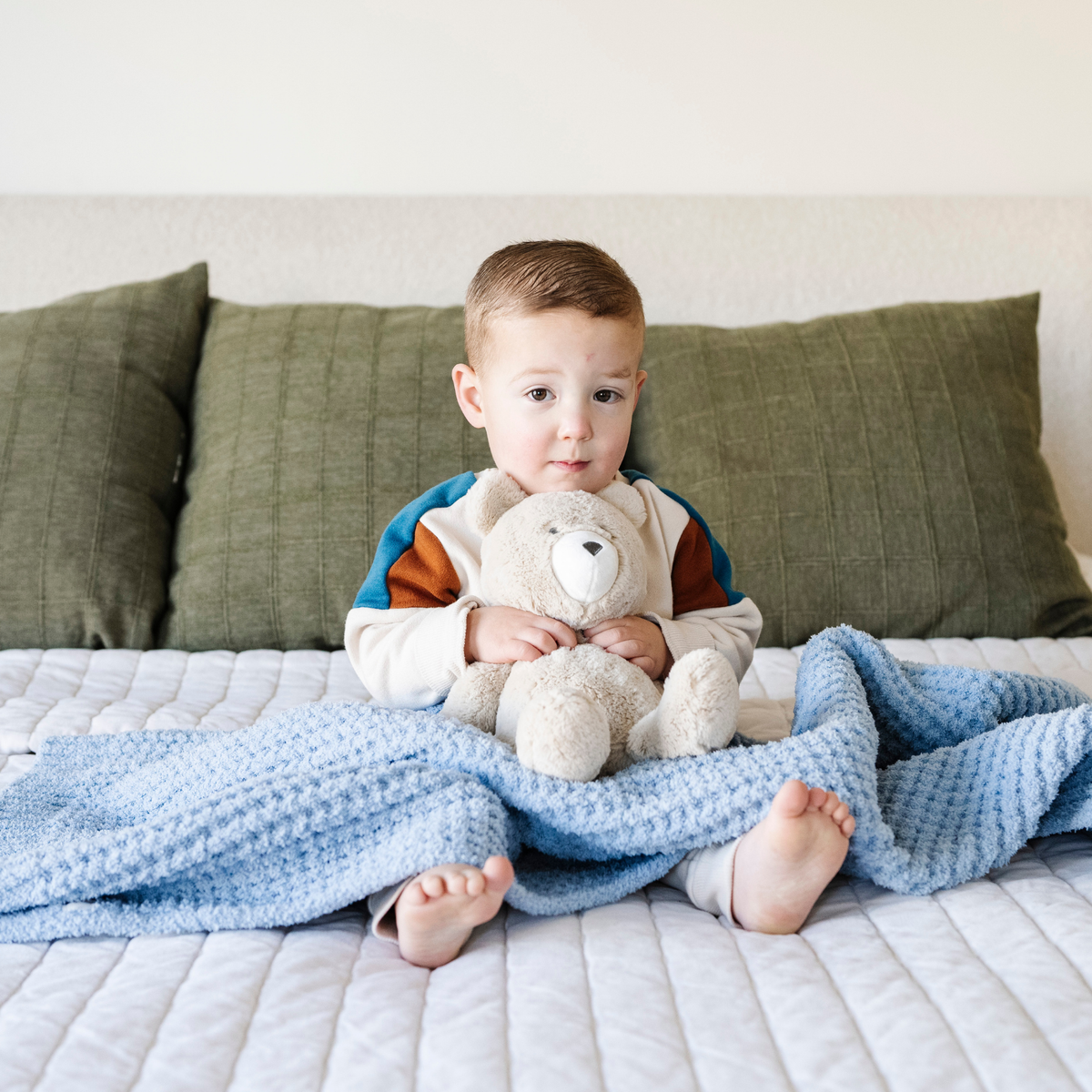 Waffle Knit Toddler Blankets — Saranoni
