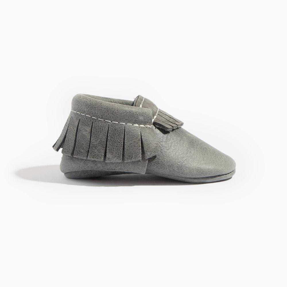 Blue Spruce Moccasin Baby Shoe — Freshly Picked
