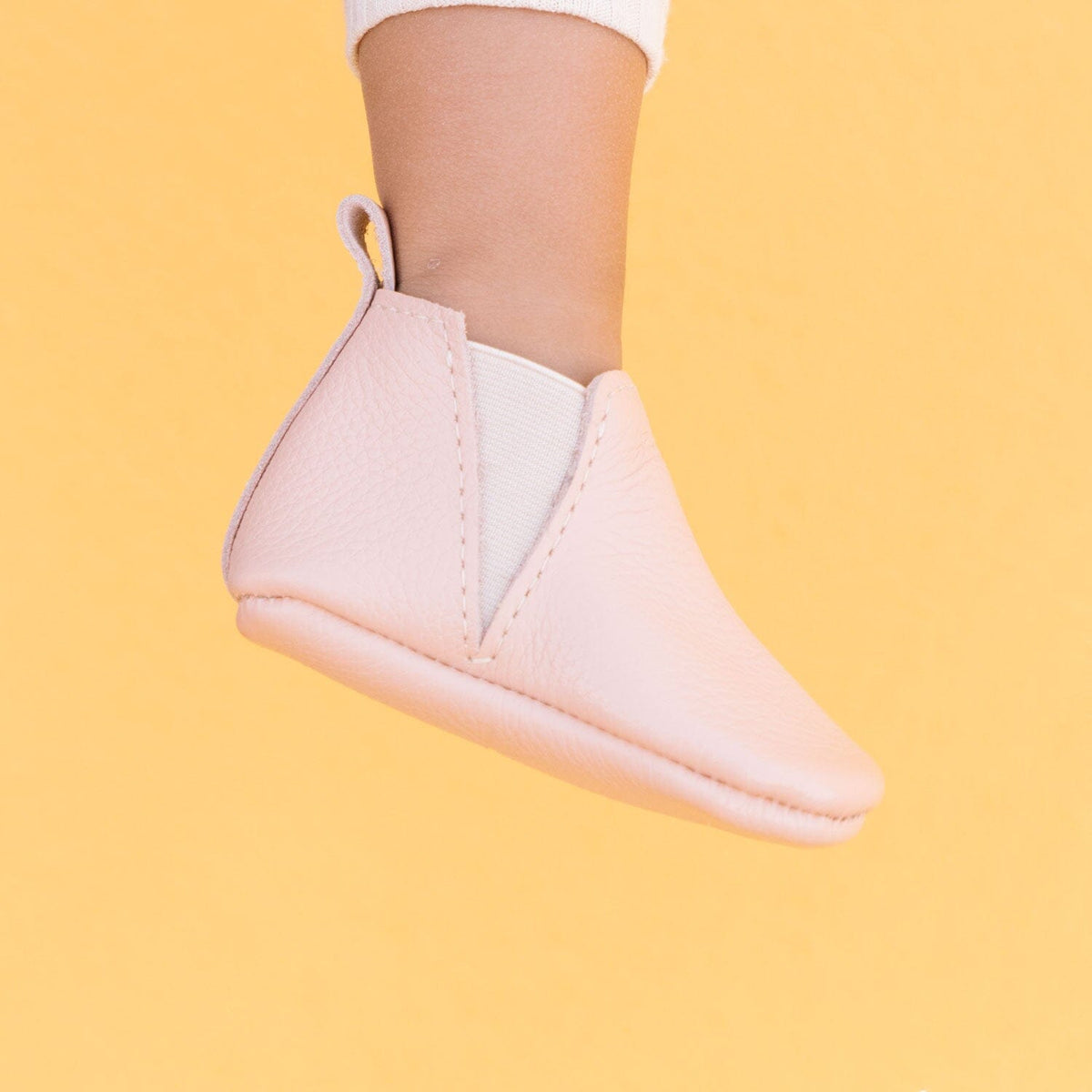 Blush Chelsea Boot Baby Shoe — Freshly Picked