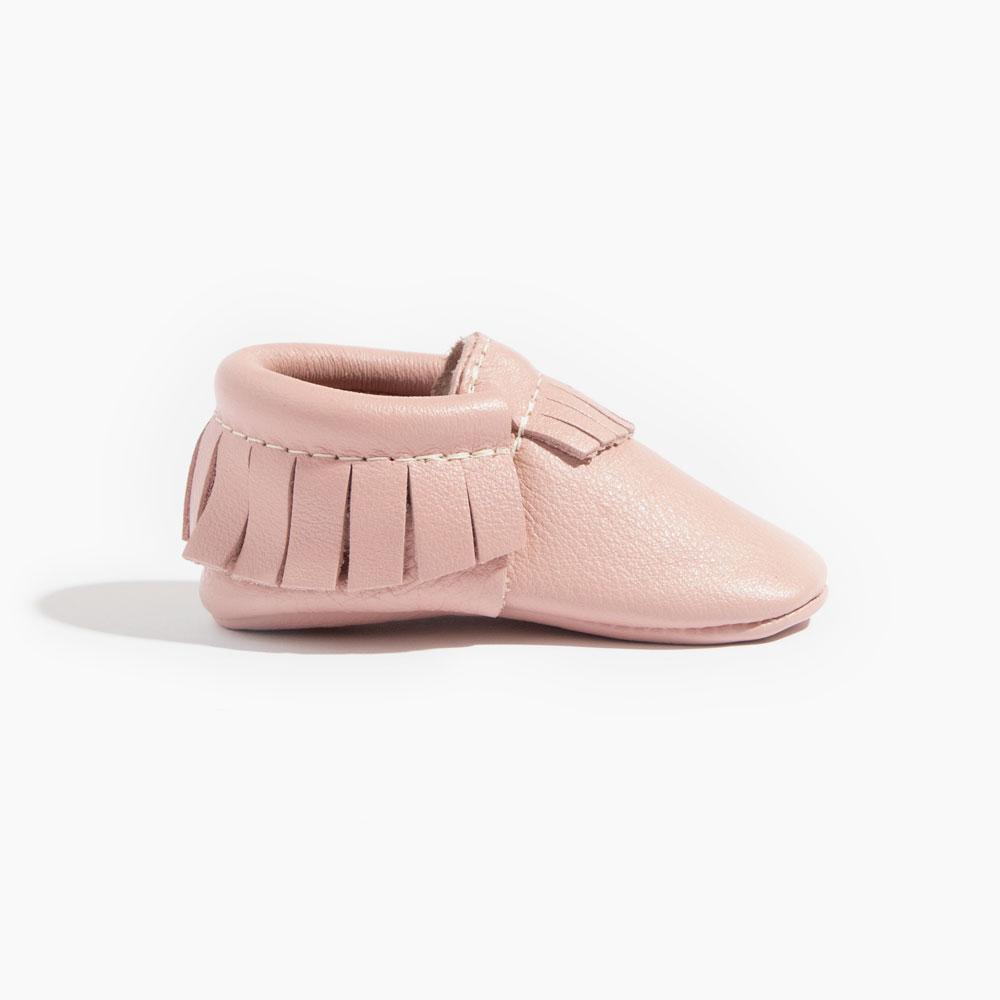 Blush Moccasin Baby Shoe — Freshly Picked