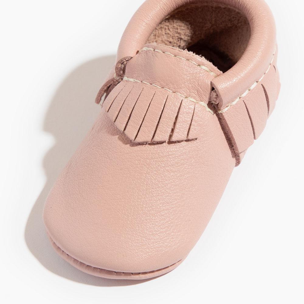 Blush Moccasin Baby Shoe — Freshly Picked