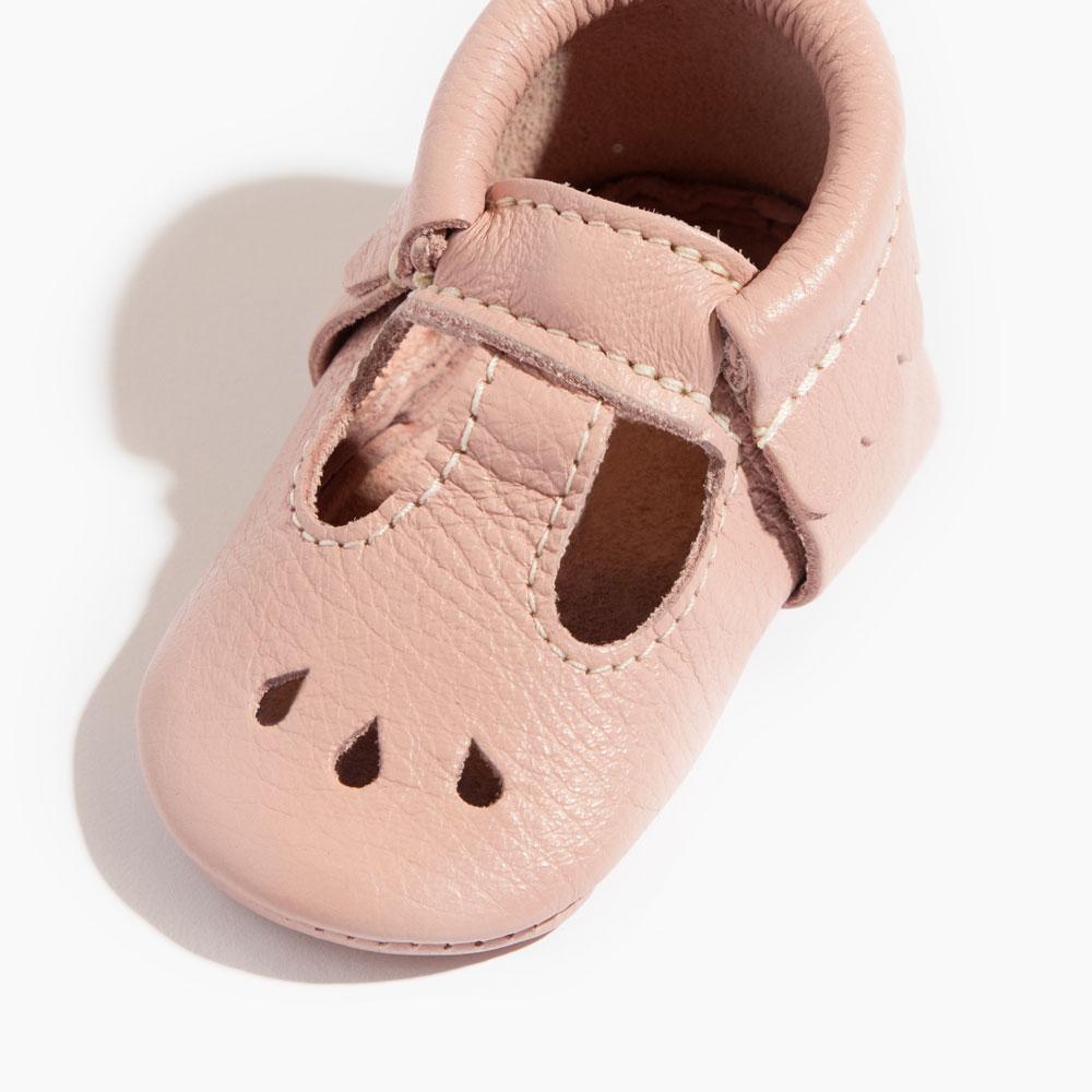 Blush Mary Jane Baby Shoe — Freshly Picked