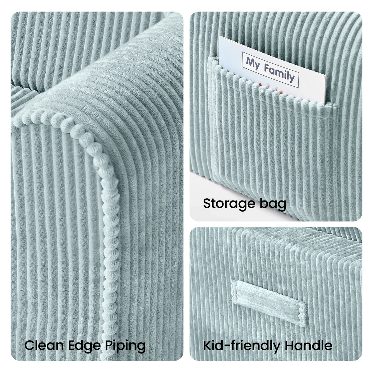 Tiny Land® GentleSnug Corduroy Kid Chair — Tiny Land