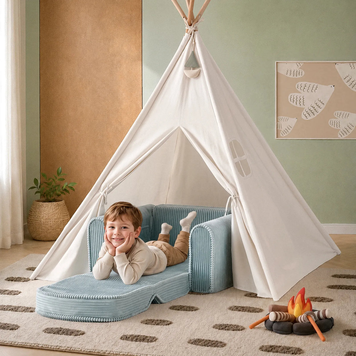 Tiny Land® GentleSnug Corduroy Kid Chair — Tiny Land