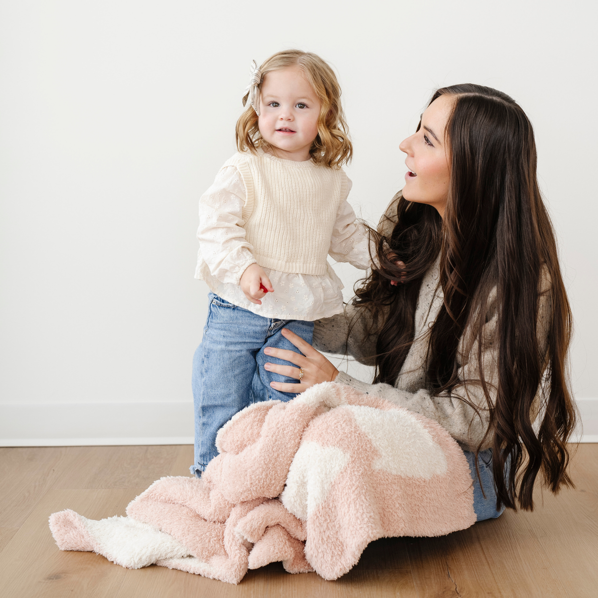 Double-Layer Bamboni® Receiving Blankets — Saranoni